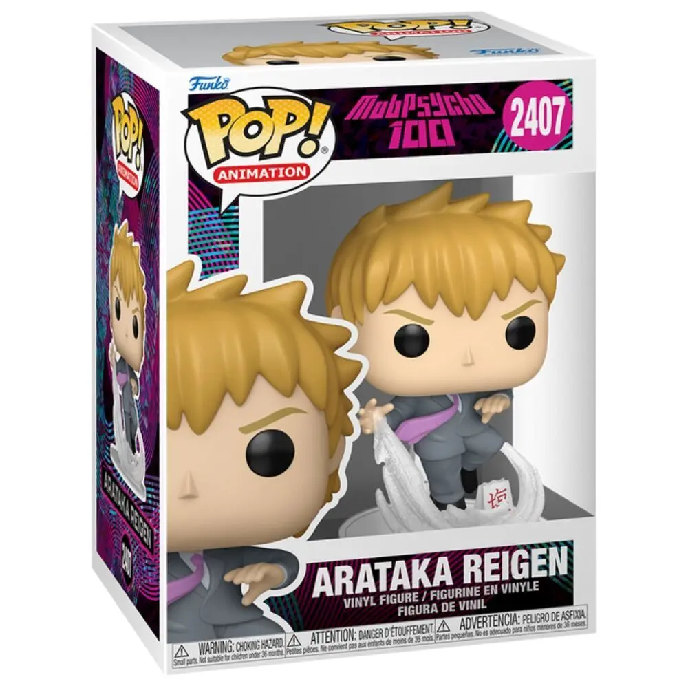 Figurine Funko POP Mob Psycho 100 Arataka Reigen