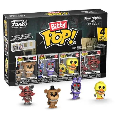 Figurine Funko Blister Bitty POP Five Nights at Freddy´s (x4)