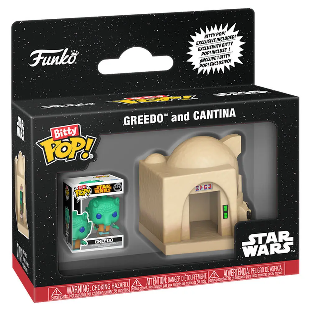 Figurine Funko Bitty POP Town Star Wars Greedo and Cantina