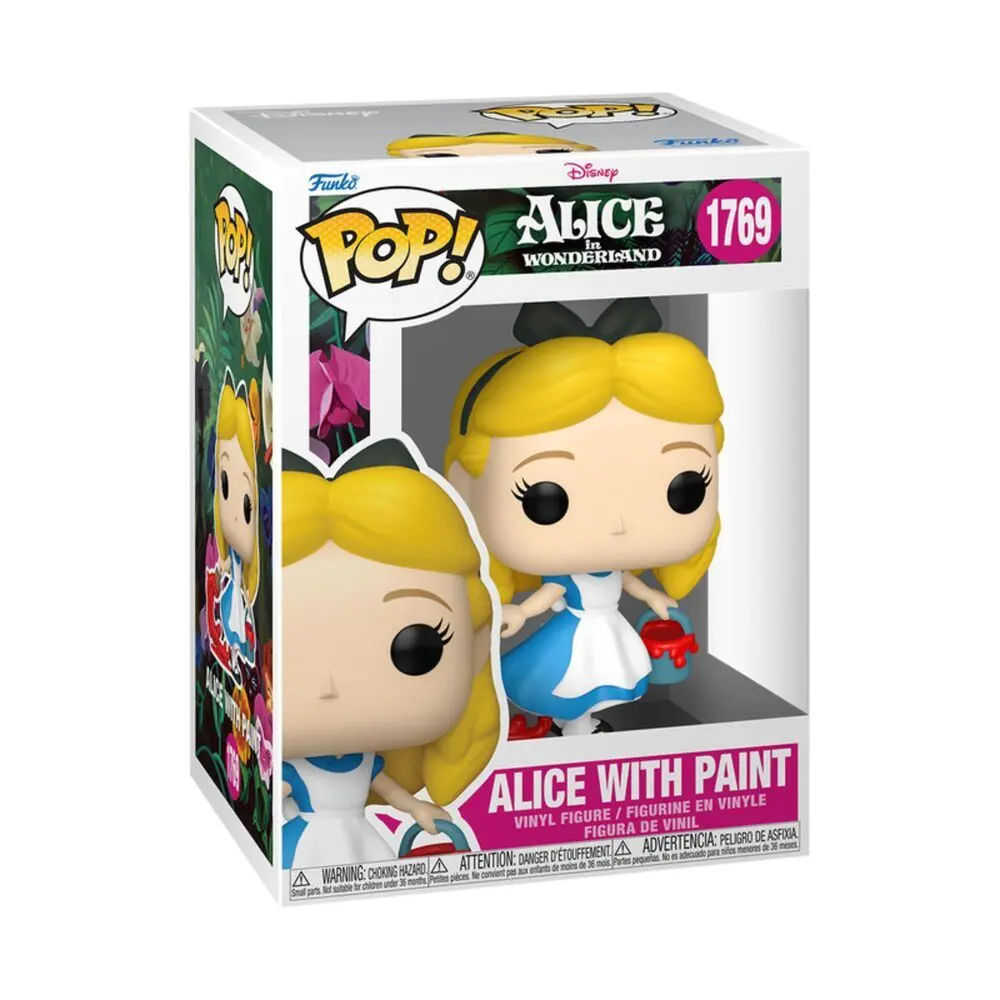 Figurine Funko POP Disney Alice In Wonderland Alice with Paint