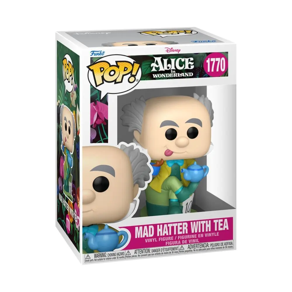 Figurine Funko POP Disney Alice In Wonderland Mad Hatter With Tea