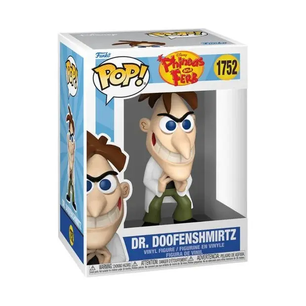 Figurine Funko POP Disney Phineas And Ferb Dr. Doofenshmirtz