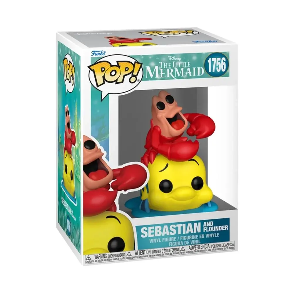 Figurine Funko POP Disney Sebastian and Flounder