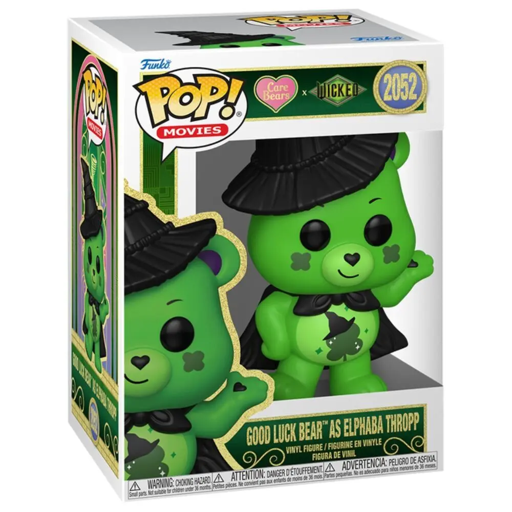 Figurine Funko POP Wicked Care Bears Good Luck Bear as Elphaba
