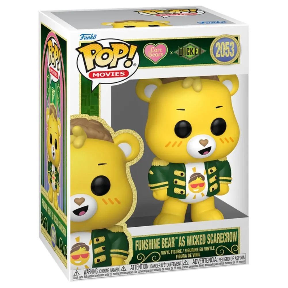 Figurine Funko POP Wicked Care Bears Funshine Bear Scarecrow