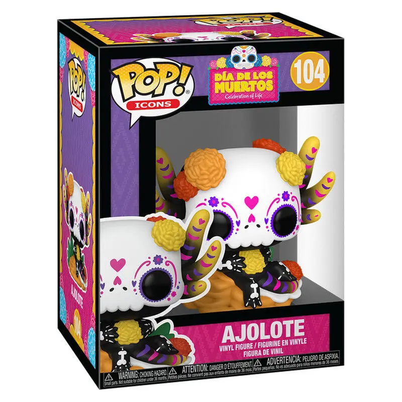 Figurine Funko POP Dia De Los Muertos Ajolote