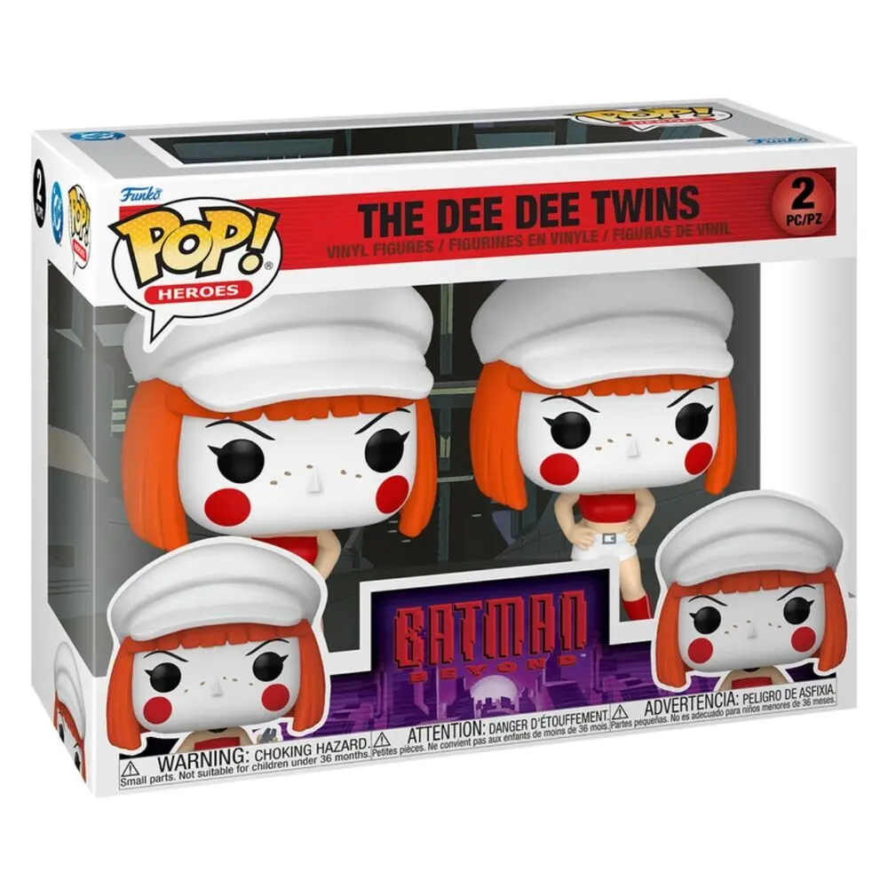 Figurine Funko POP pack 2 figures DC Comics Batman Beyond The Dee Dee Twins (x2)