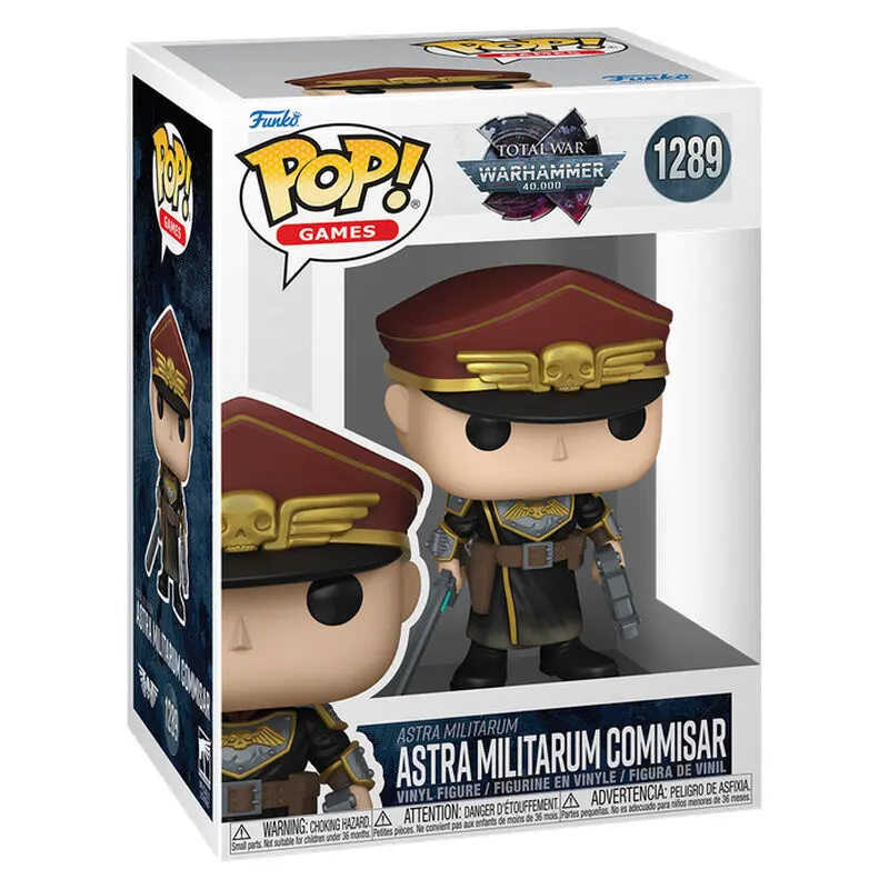 Figurine Funko POP Warhammer Astra Militarum Commisar