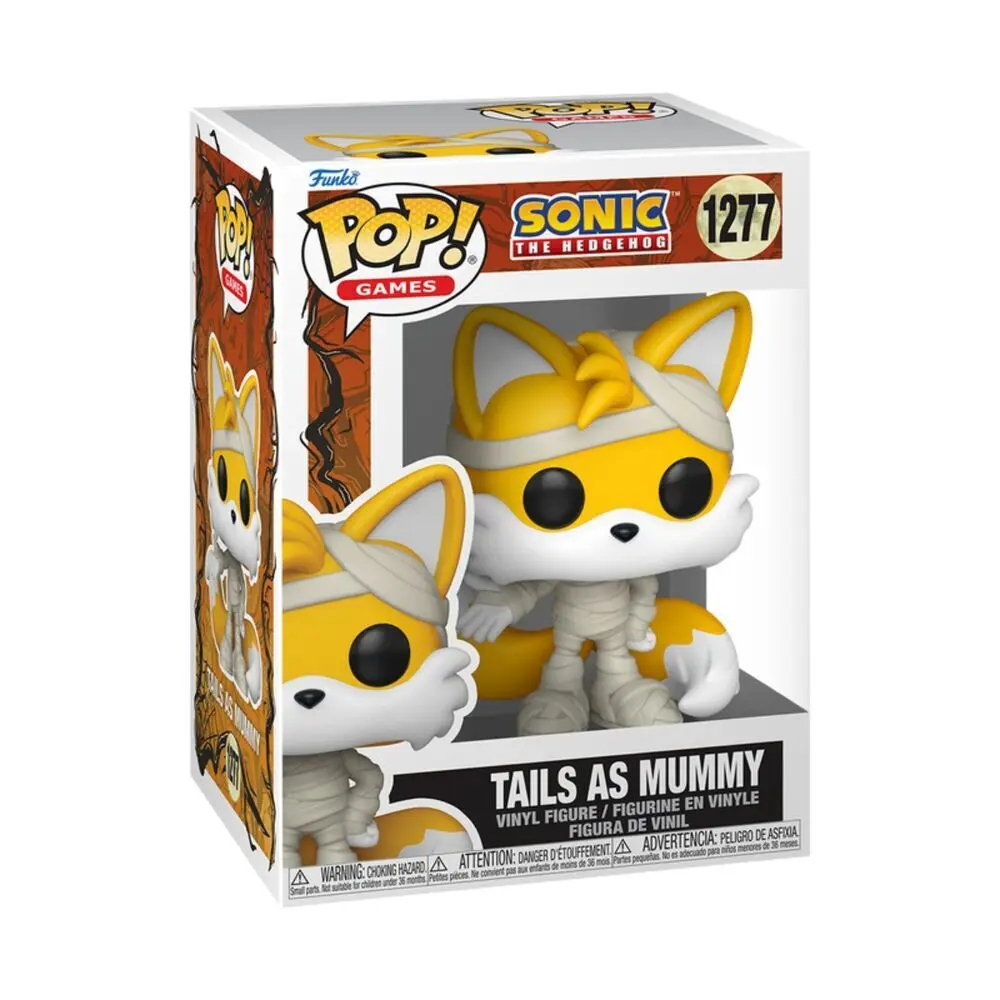 Figurine Funko POP Sonic The Hedgehog Tails as Mummy