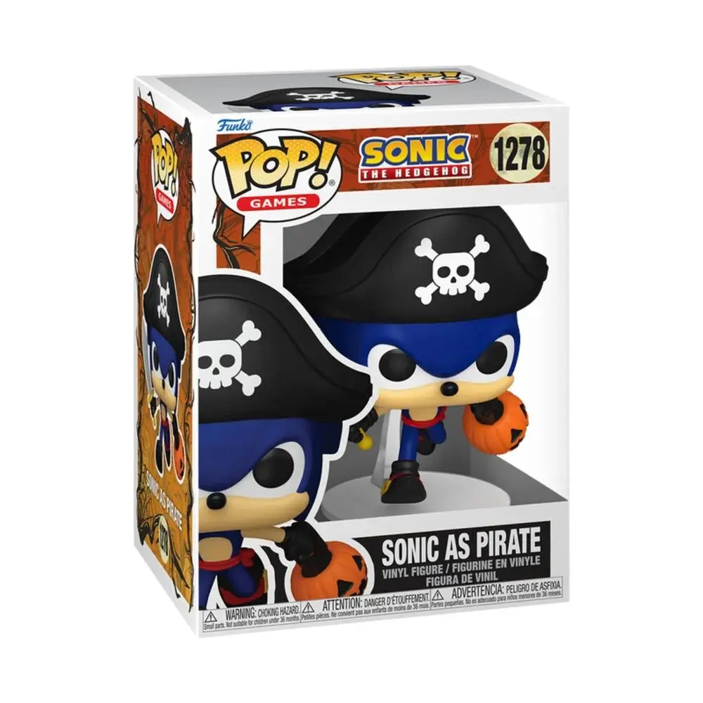 Figurine Funko POP Sonic The Hedgehog Sonic as Pirate