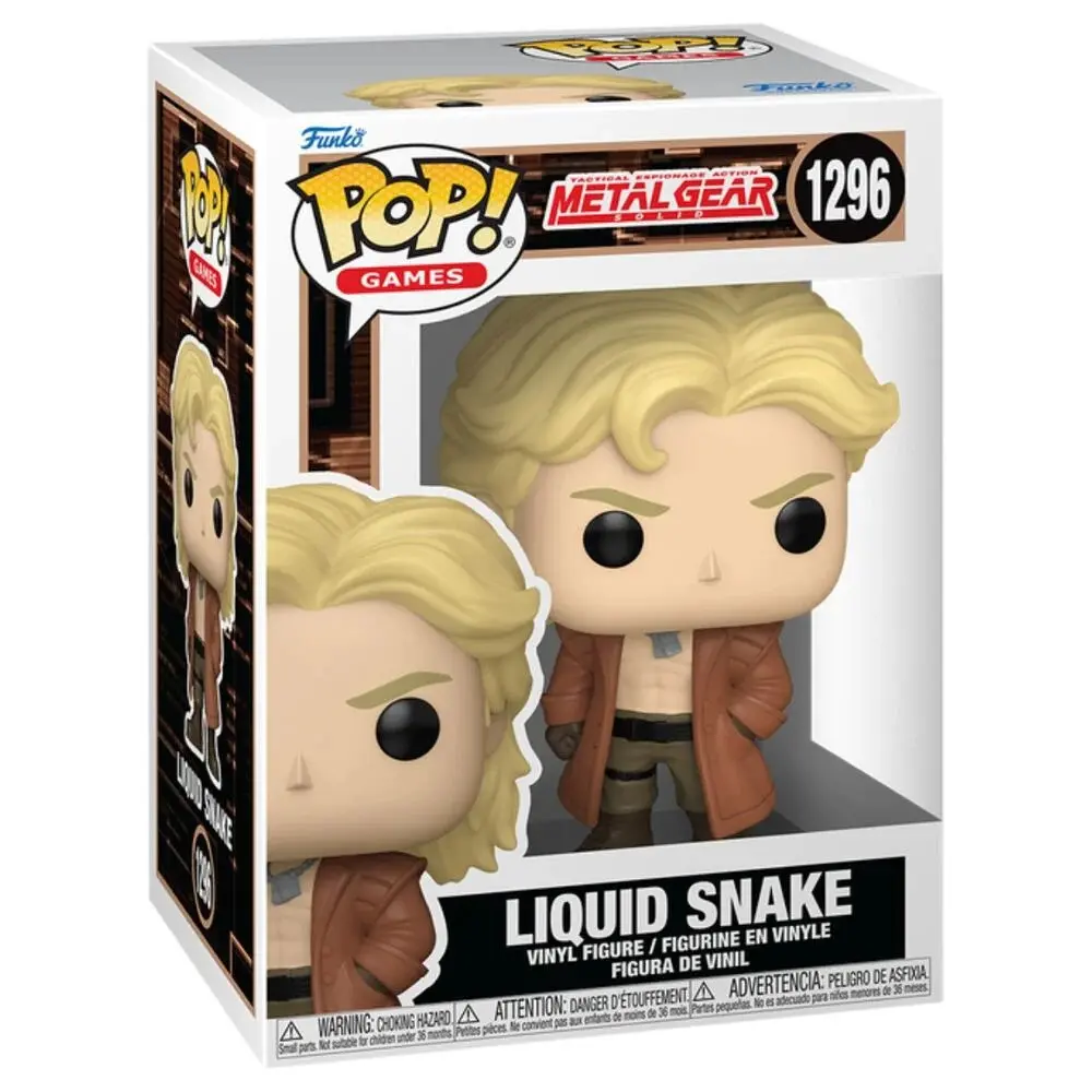 Figurine Funko POP Metal Gear Solid - Liquid Snake