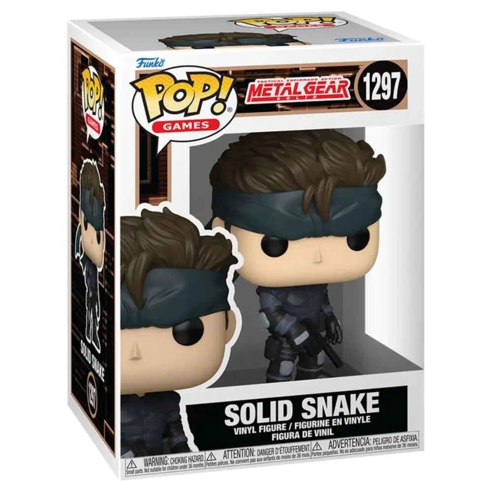 Figurine Funko POP Metal Gear Solid - Solid Snake