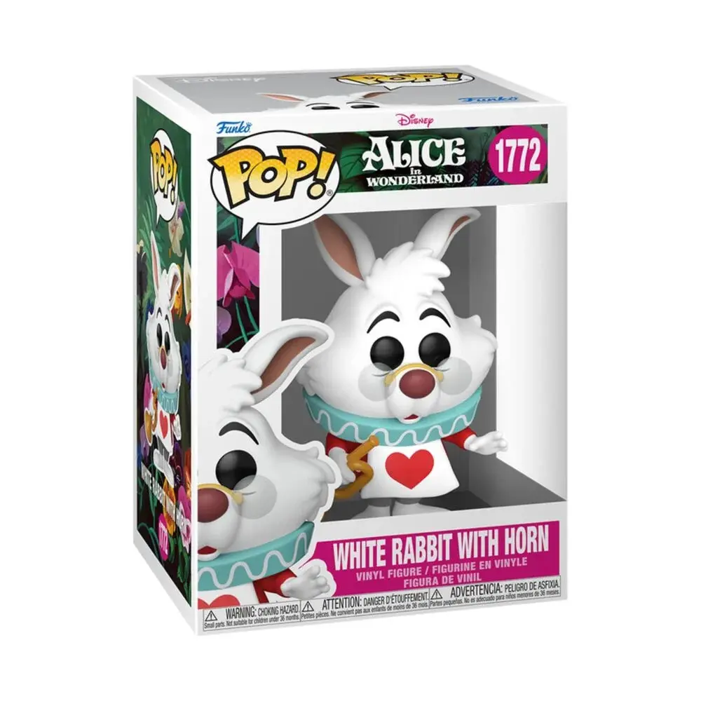 Figurine Funko POP Disney Alice In Wonderland White Rabbit With Horn