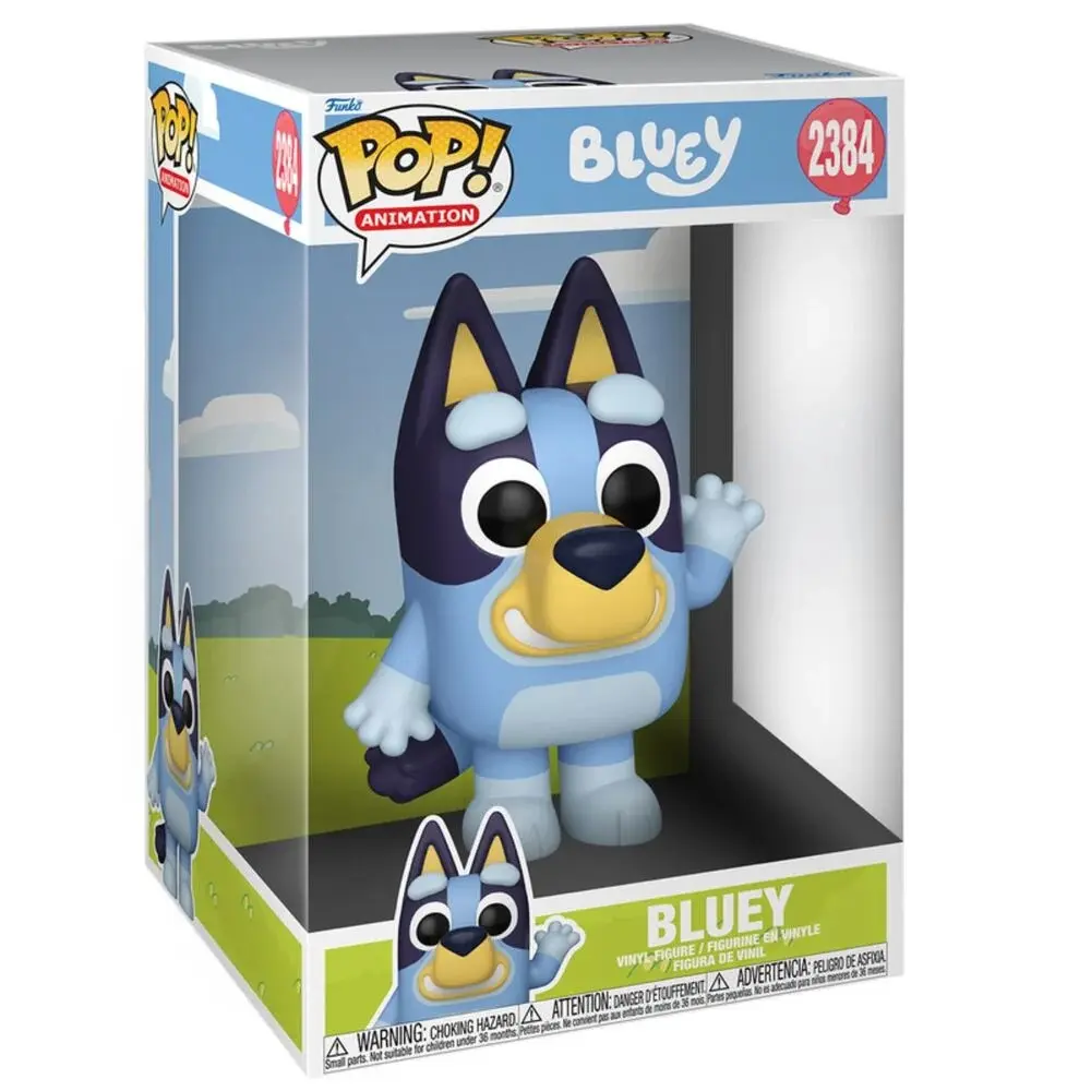 Figurine Funko POP Jumbo Bluey - Bluey 25cm
