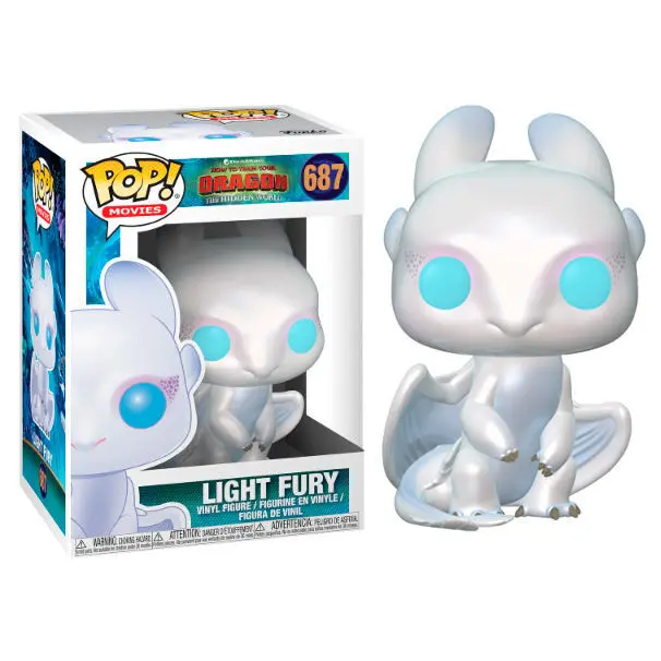 Figurine Funko POP How to Train your Dragon 3 Light Fury