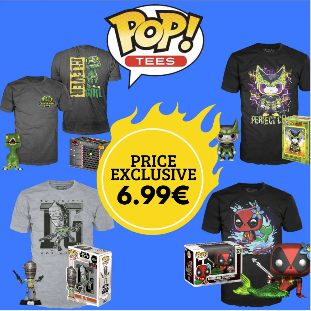 Set aus T-Shirt und Figur Funko Dragon Ball Z Perfect Cell