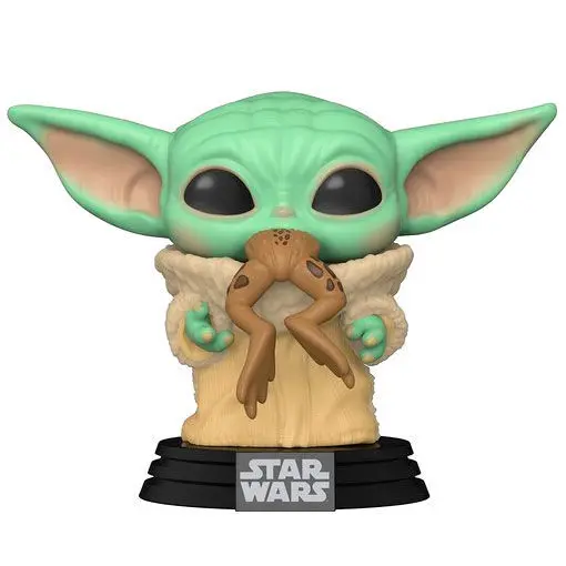 Figurine Funko Pop Star Wars Mandalorian The Child with Frog