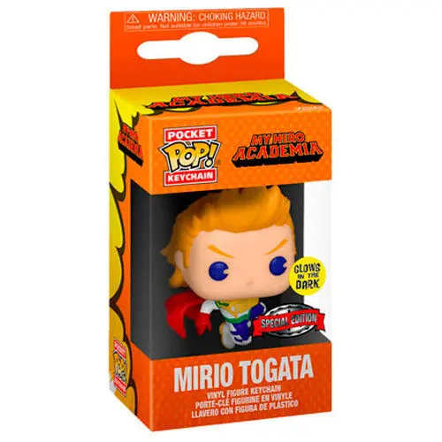 Portachiavi Funko Pocket Pop My Hero Academia Mirio Togata Exclusive