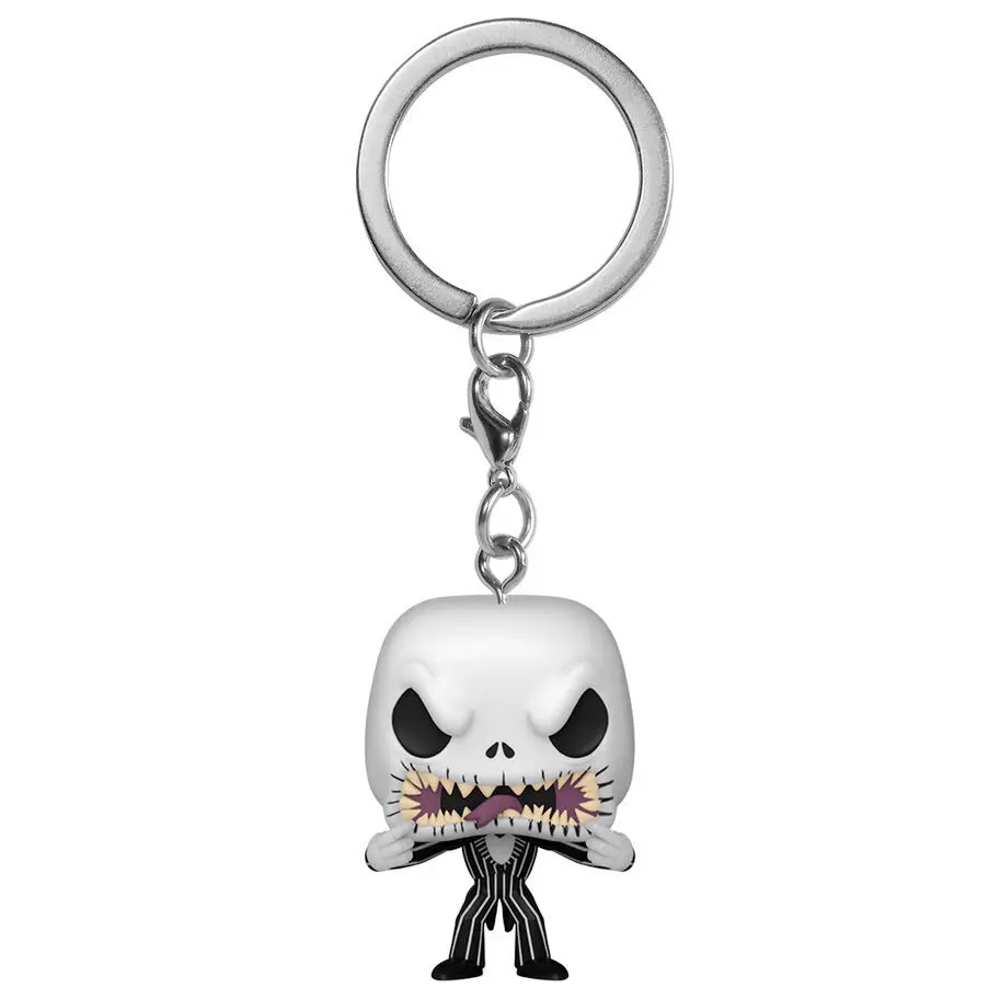 Portachiavi Funko Pocket Pop Disney Nightmare Before Christmas Jack Scary Face