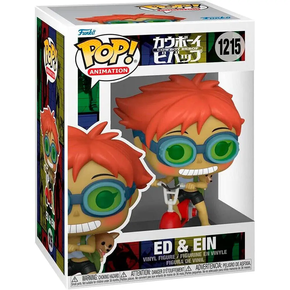 Figurine Funko Pop Cowboy Bebop Ed & Ein