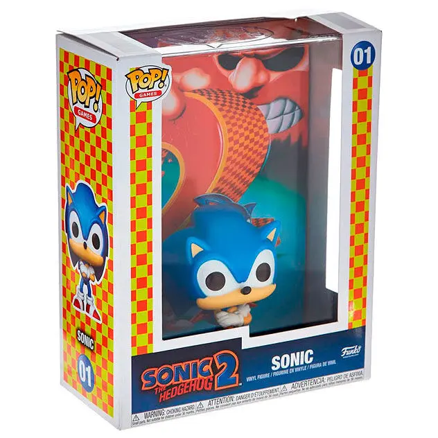 Figurine Funko Pop Game Cover Sonic Exclusive