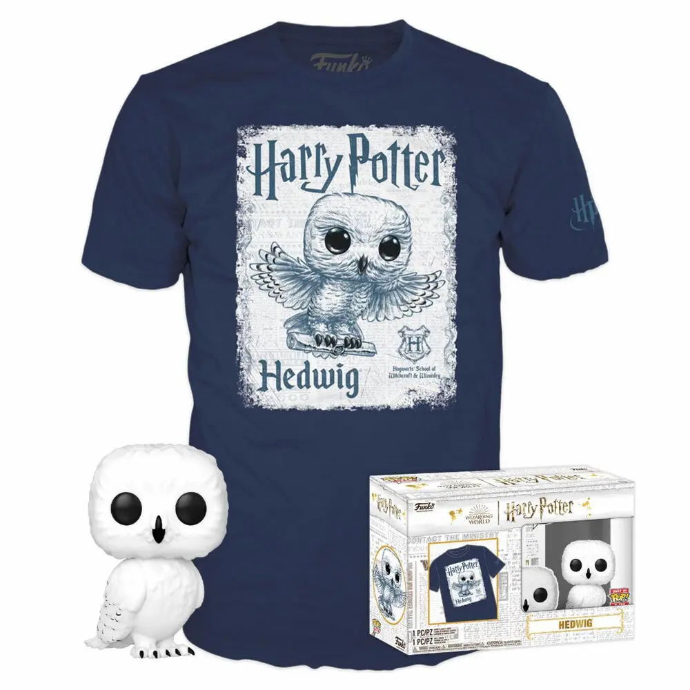Figurine Funko POP & T-shirt Harry Potter Hedwig