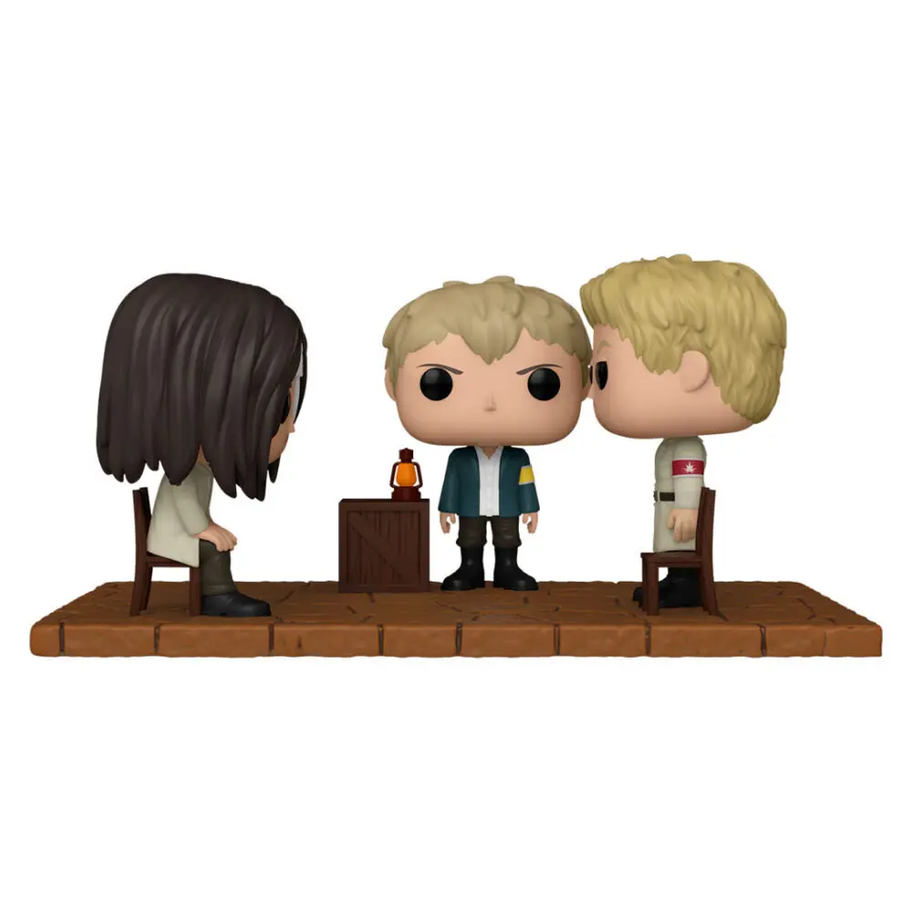Figurine Funko POP Moment Attack on Titan Eren Meets Reiner