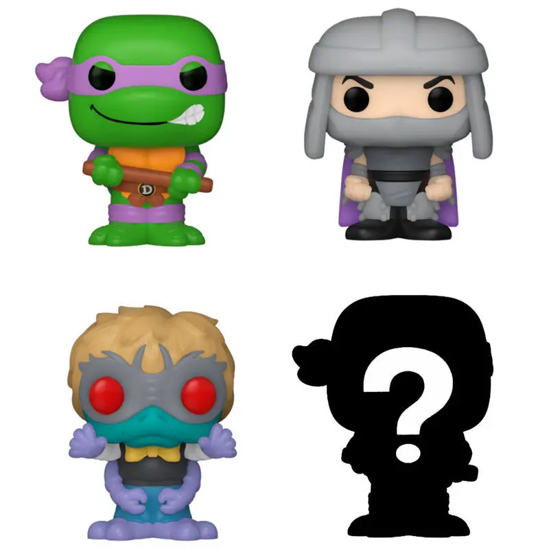 Figurine bitty pop teenage mutant ninja turtles donatello Funko Blister 4 (x4)