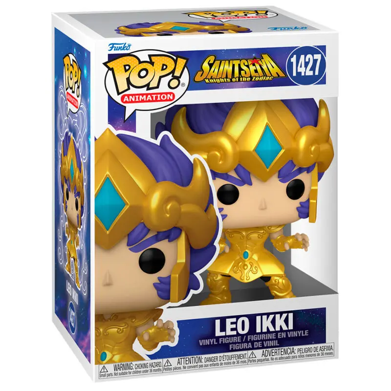 Figurine Funko Pop Saint Seiya Knights of The Zodiac Leo Ikki