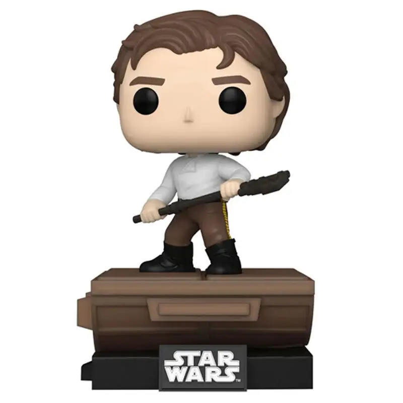 Figurine Funko Pop Deluxe Star Wars Jabba Skiff Han Solo Exclusive