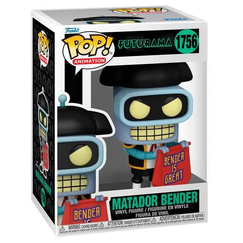 Figurine Funko Futurama Matador Bender