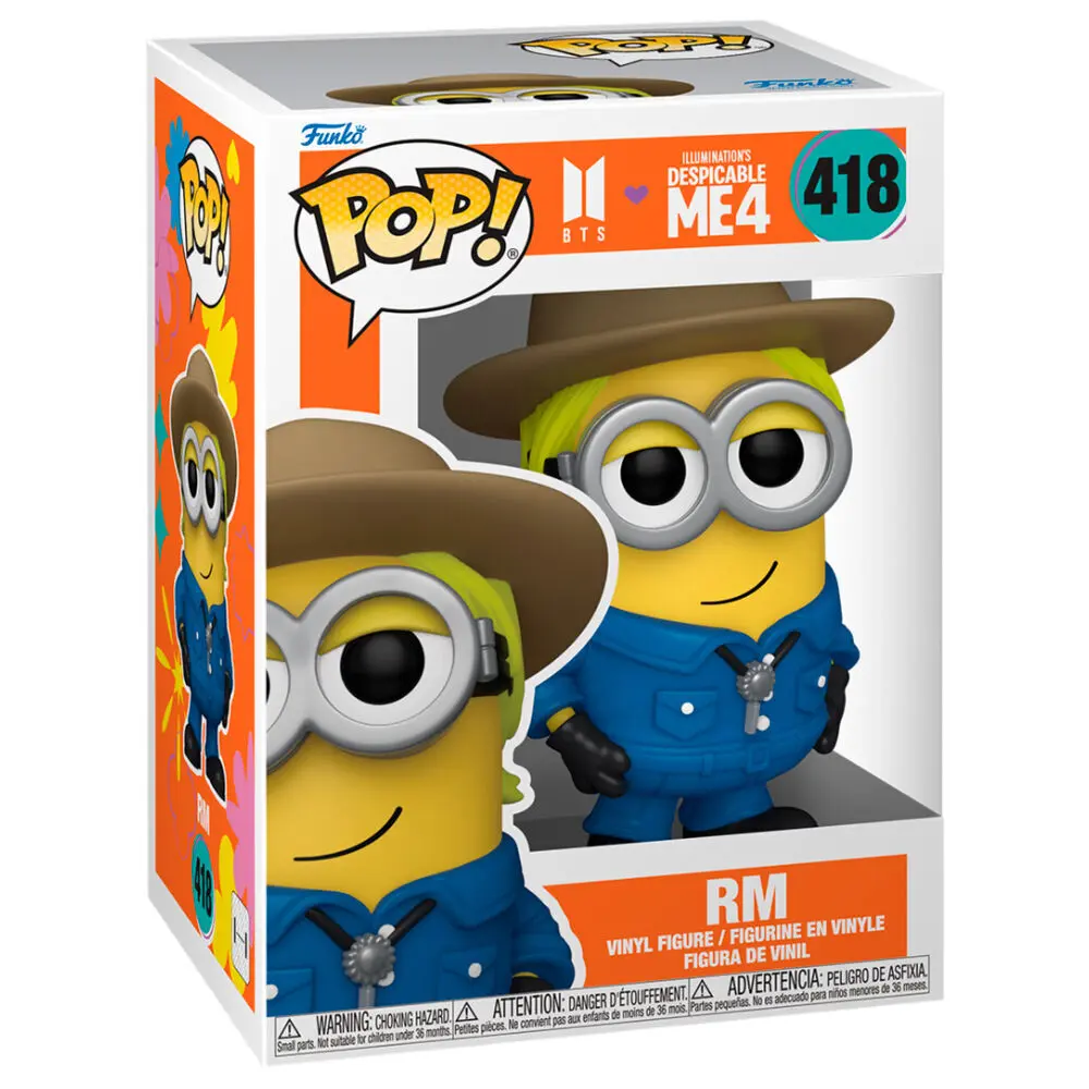 Figurine Funko Pop Despicable Me 4 RM Minion