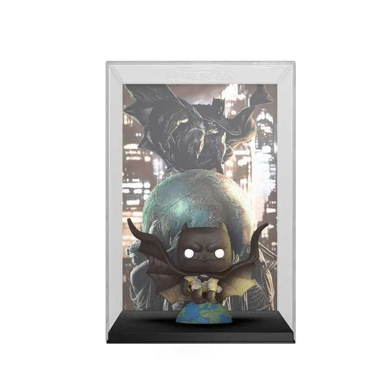 Figurine de collection Funko DC POP! Comic Cover Vinyl Batman The World