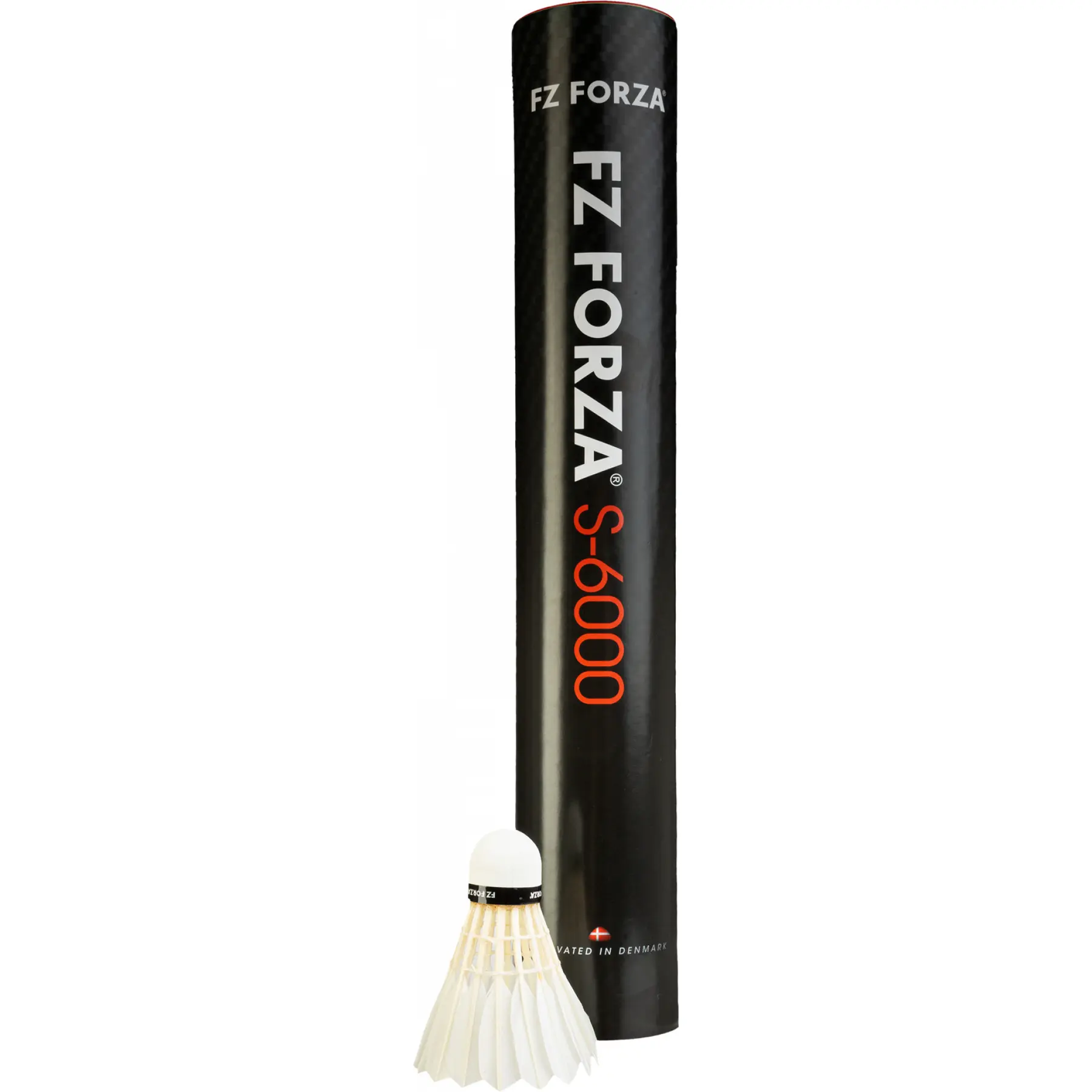 Tube mit 12 Badminton-Federbällen FZ Forza S-6000