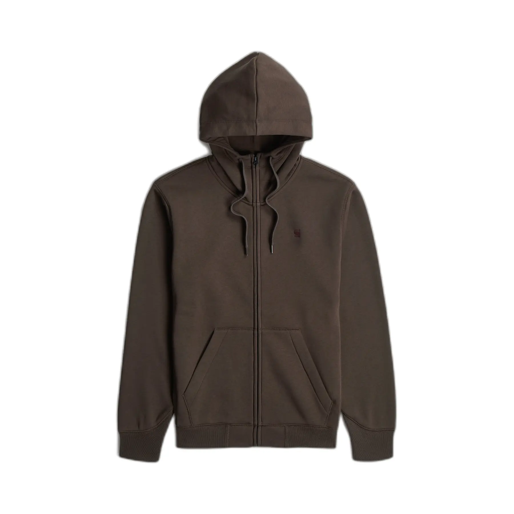 Felpa con cerniera a cappuccio  Premium Core Regular