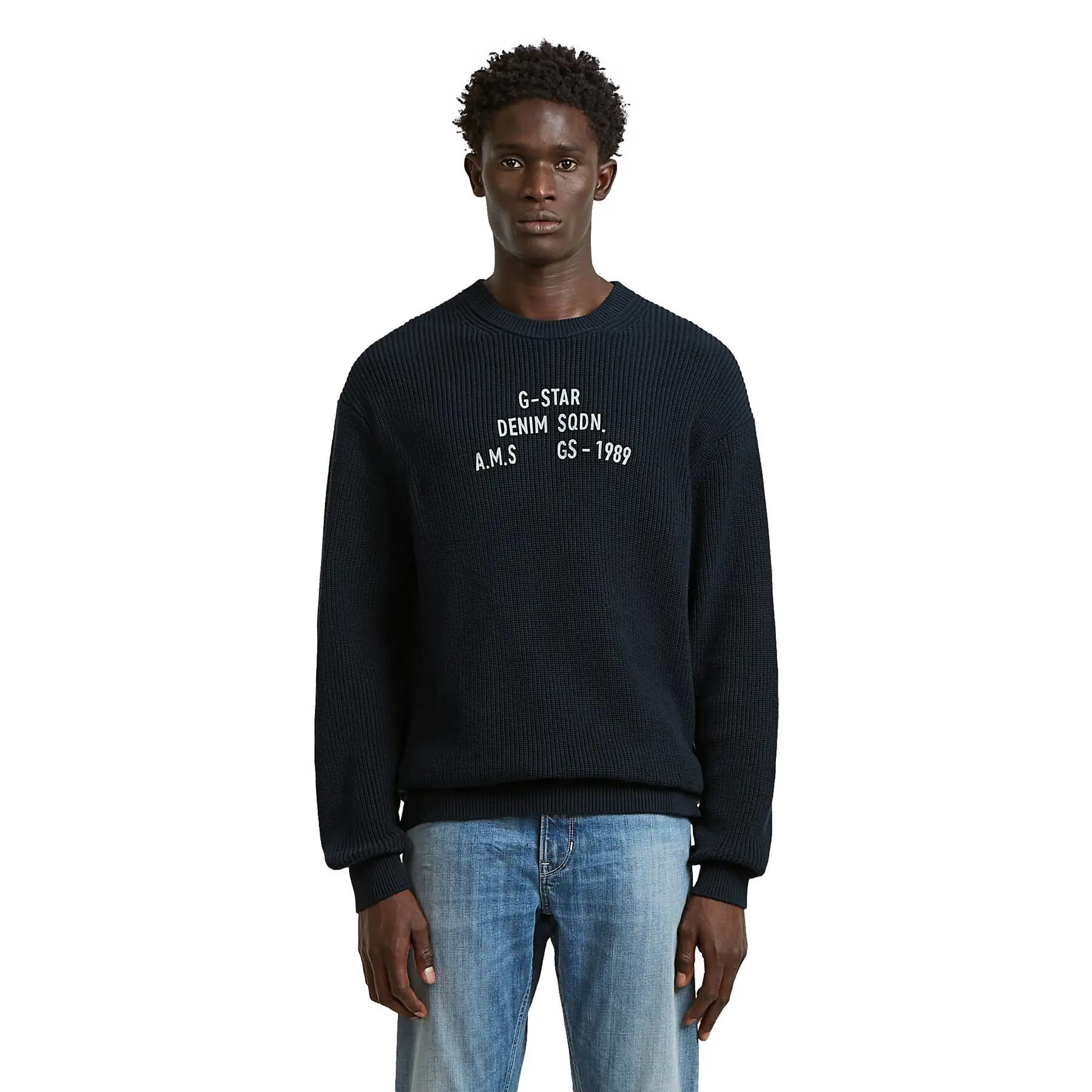 Sweatshirt Loose G-Star Stencil GR