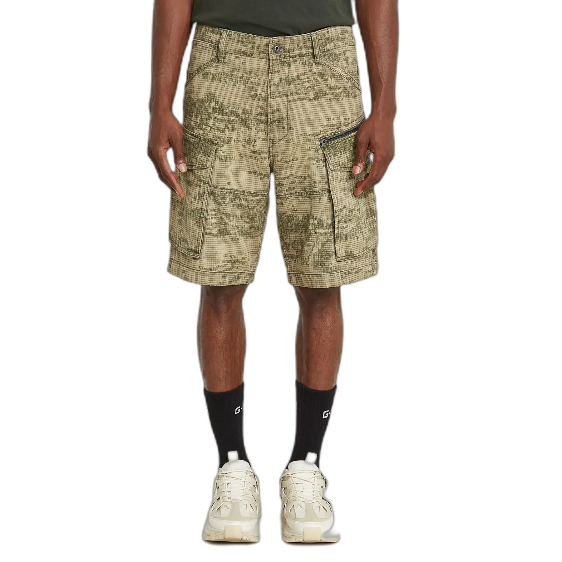 Pantaloni corti casual con zip G-Star Rovic