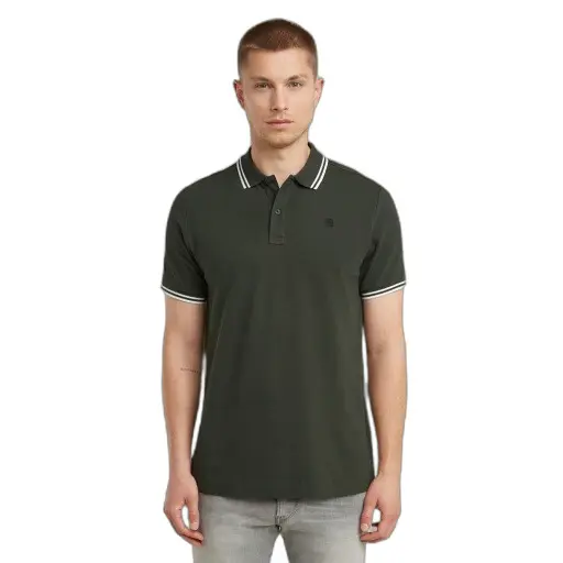Schlankes Polo-Shirt G-Star Dunda Stripe