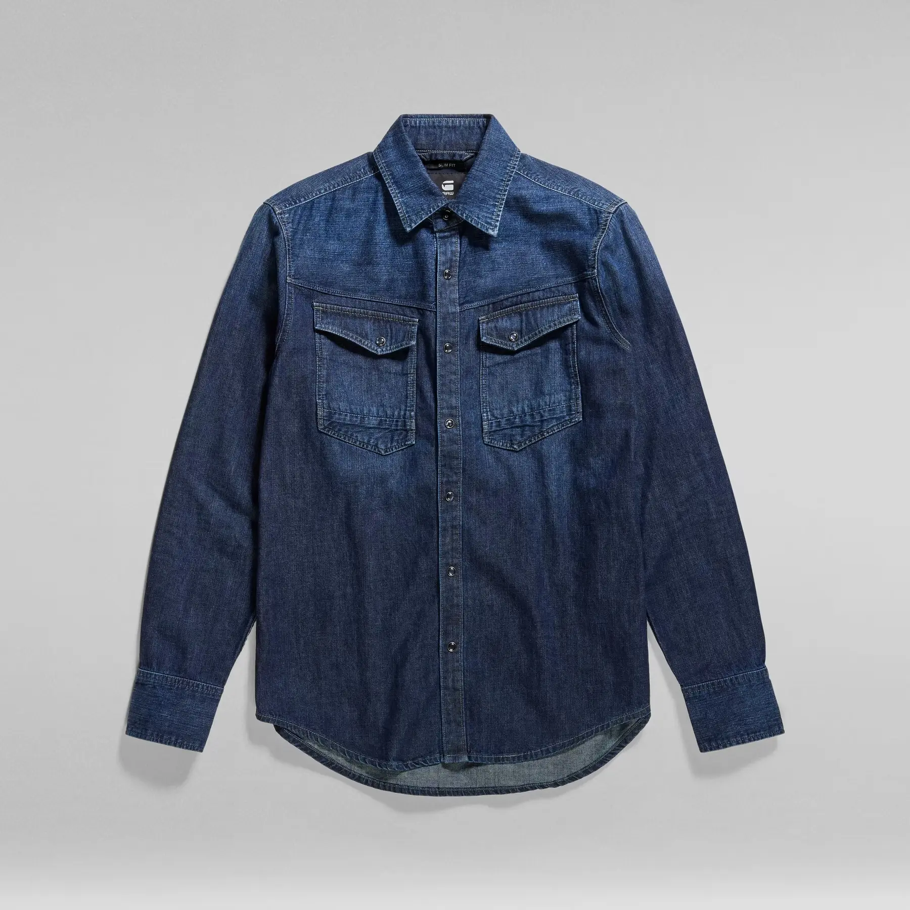 Schmal geschnittenes Jeans-Überhemd G-Star