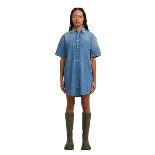 Jeanskleid Damen G-Star Drawcord