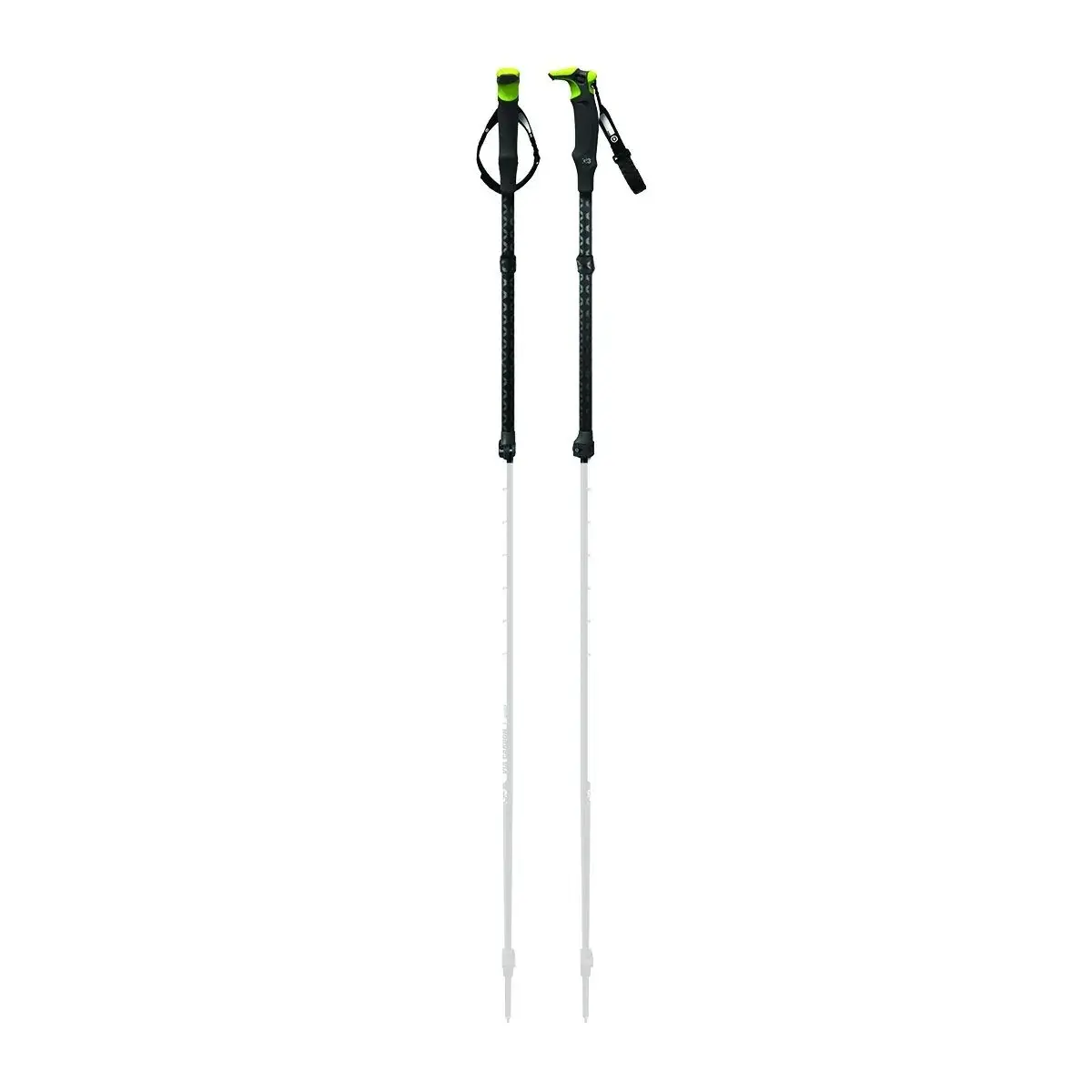 Accessoires voor ski touring stokken bovenste carbon lange G3 Via (x2)