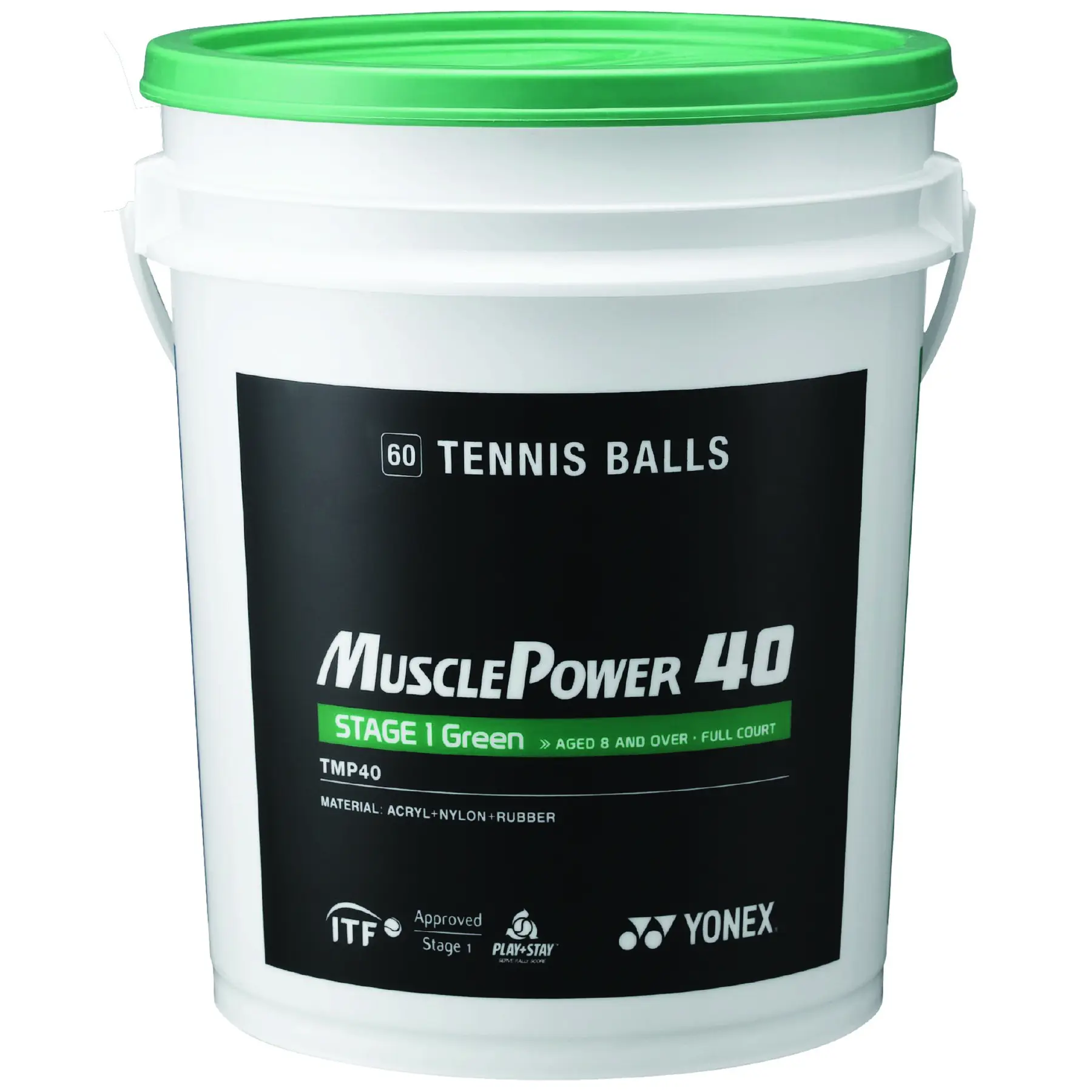 Tennisballfass Yonex TMP-40 (x60)