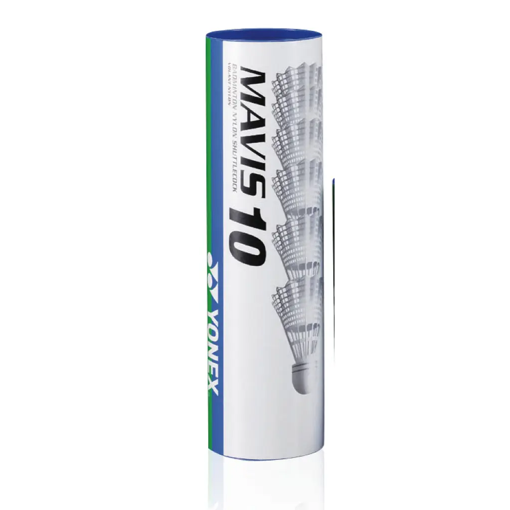 Tubo di 6 volani da badminton Yonex Mavis 10