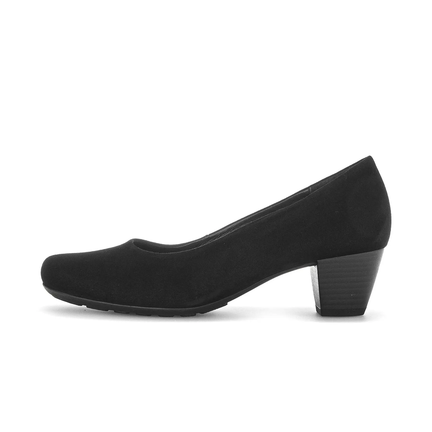 Escarpins en cuir de chevreau suédé femme