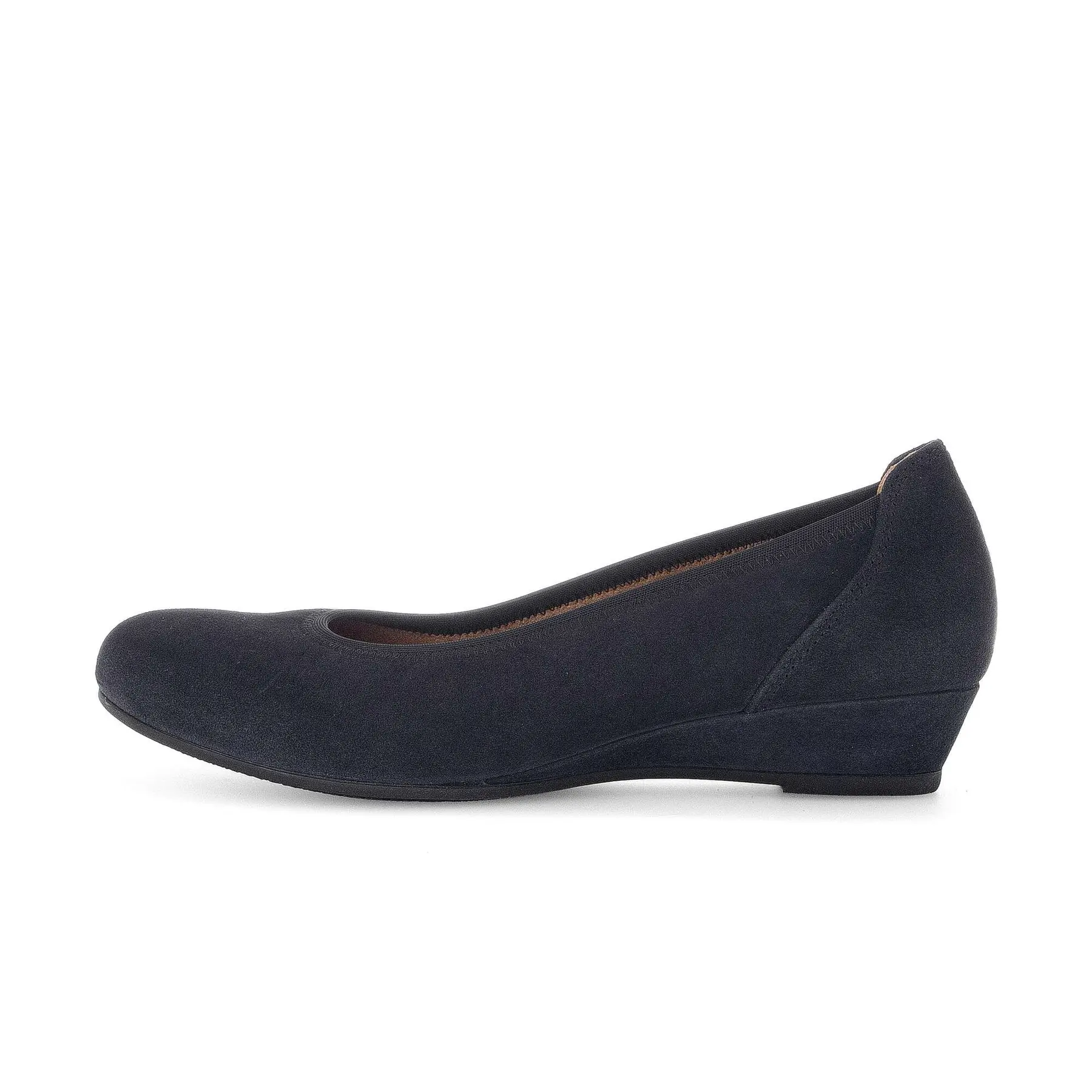 Ballerines en cuir de chevreau suédé femme