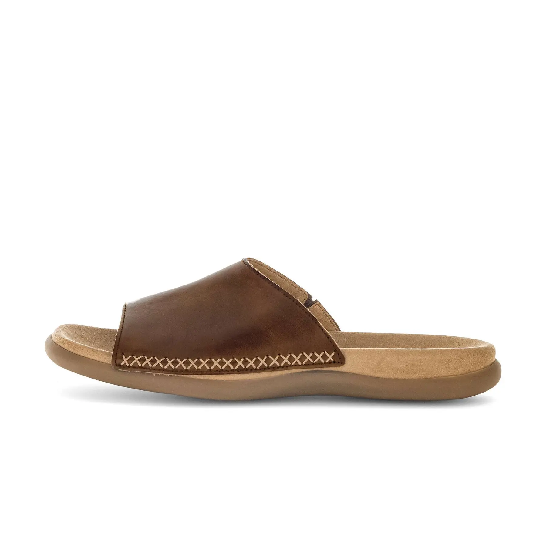 Mules en cuir femme
