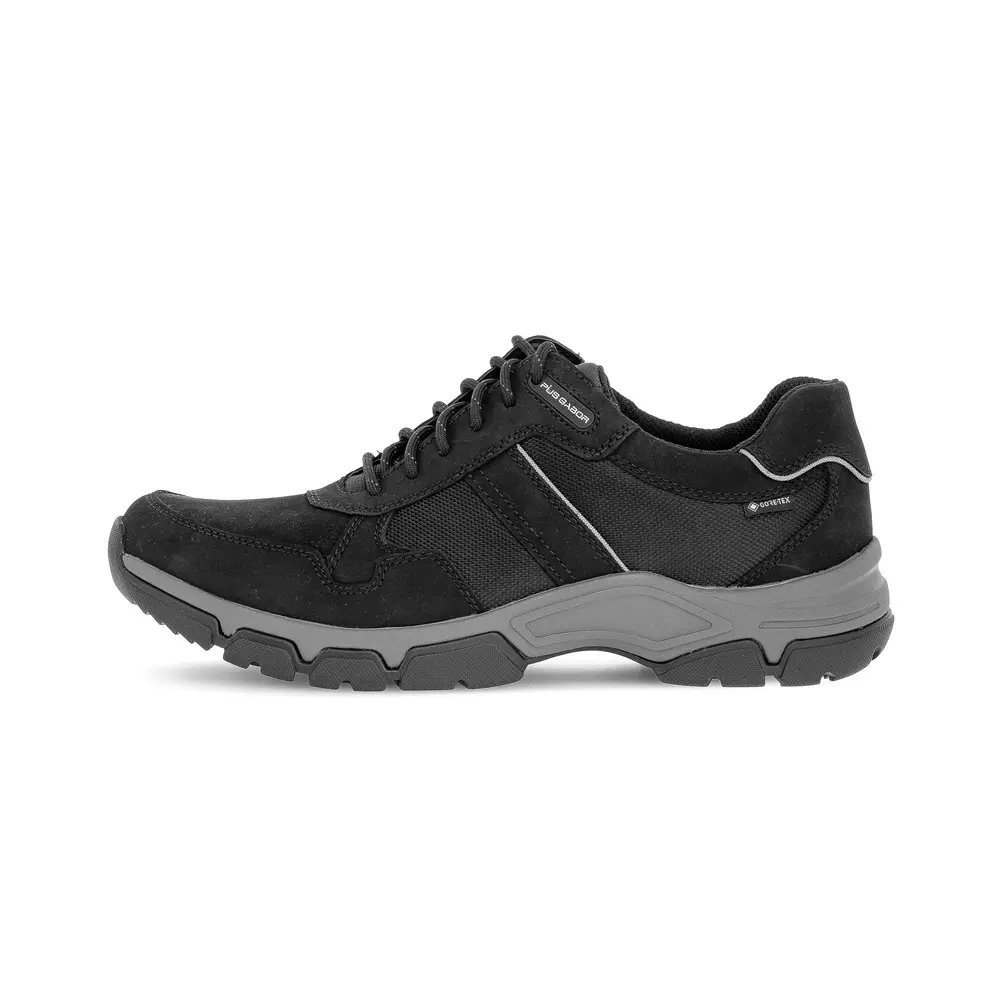 Nubuckleder- und Mesh-Sneaker Gabor