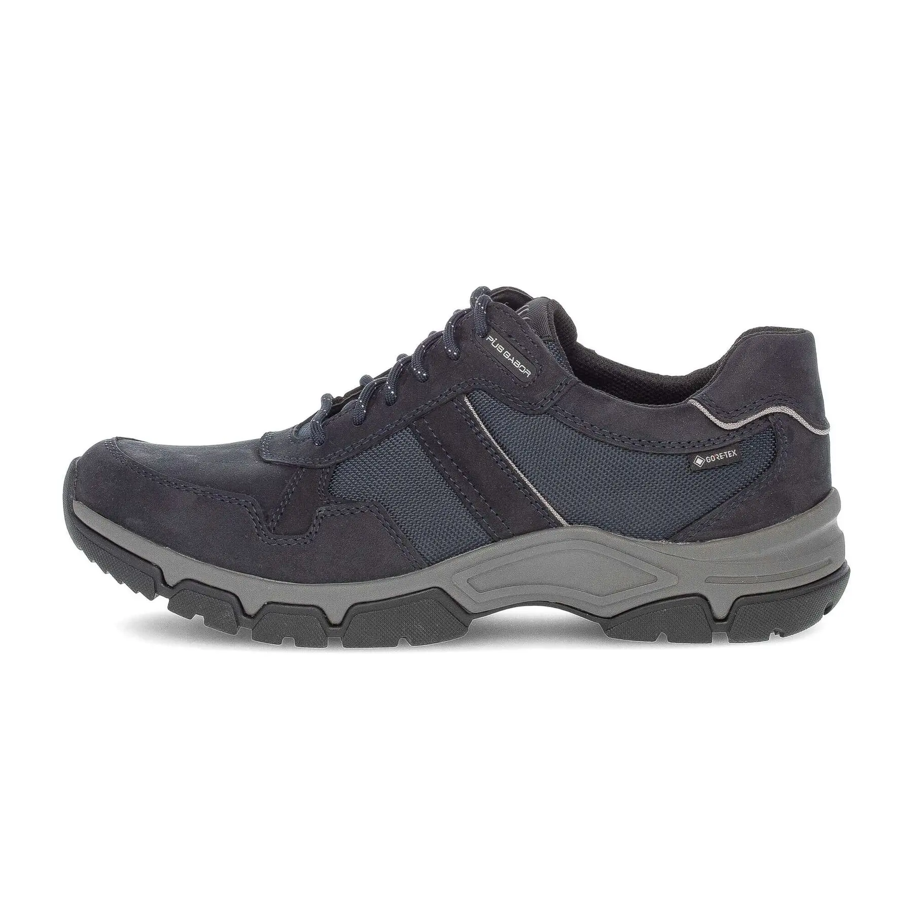 Nubuckleder- und Mesh-Sneaker Gabor