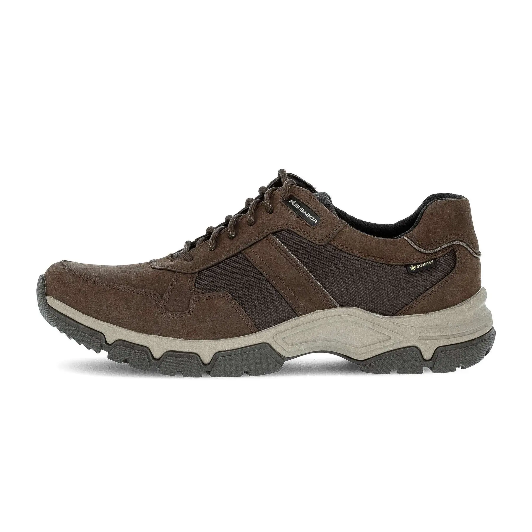 Nubuckleder- und Mesh-Sneaker Gabor