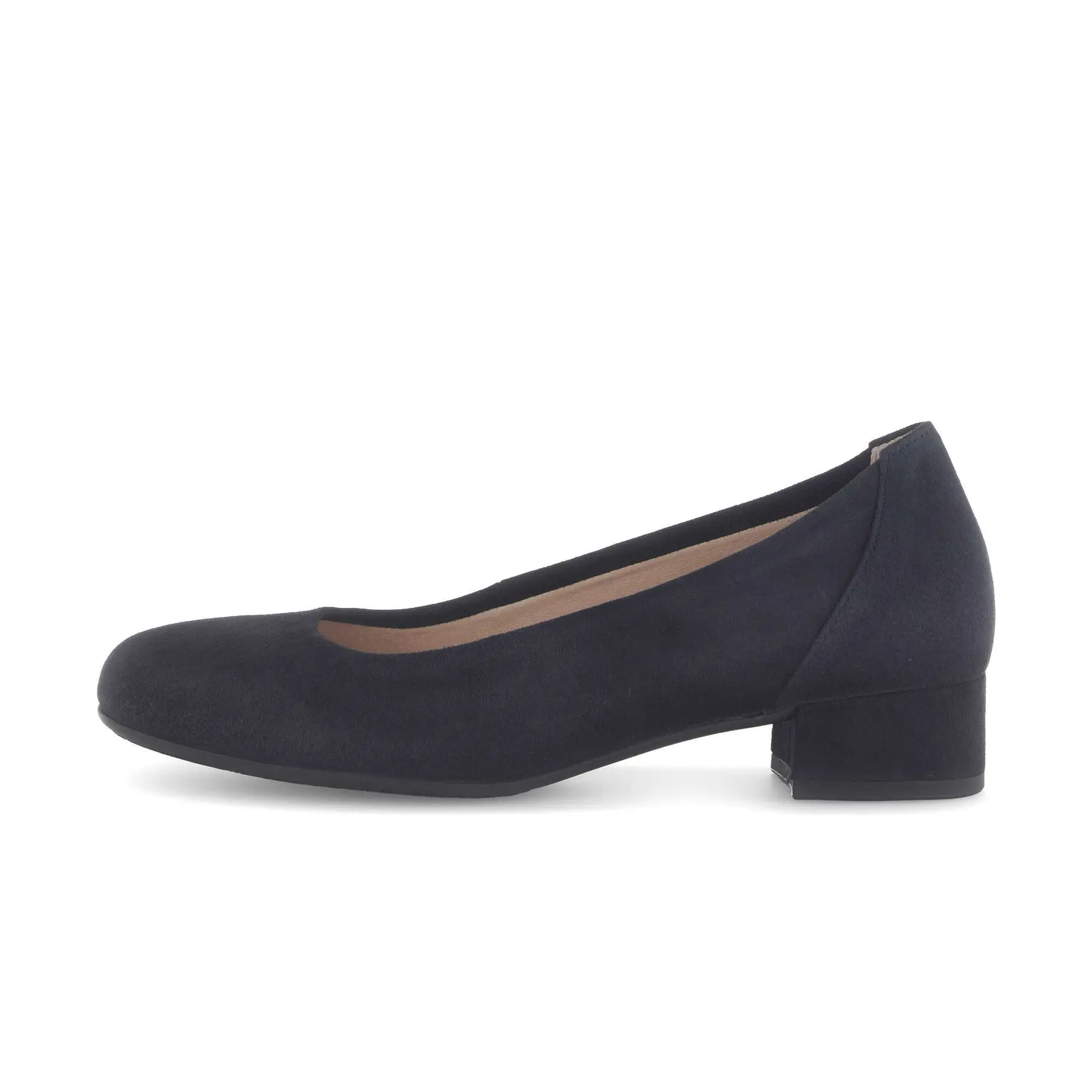 Escarpins en cuir de chevreau suédé femme
